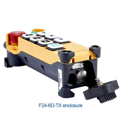 Telecontrol 6 single speed keys F24-6S EOT crane wireless radio remote control emitters